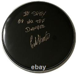 Signed Colin Hanton Beatles John Lennon Drum Rare In Spite Of All The Danger