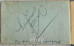 Signed John Lennon Autograph Book London 1963 Beatles + Many Others From The Era