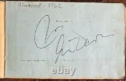Signed John Lennon Autograph Book London 1963 Beatles + Many Others From The Era