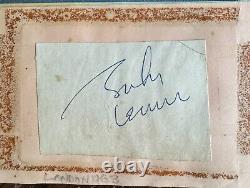 Signed John Lennon Autograph Book London 1963 Beatles + Many Others From The Era