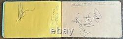 Signed John Lennon Autograph Book London 1963 Beatles + Many Others From The Era