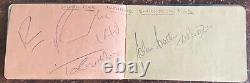 Signed John Lennon Autograph Book London 1963 Beatles + Many Others From The Era
