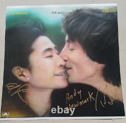 Signed John Lennon Milk And Honey Earl Slick Andy Newmark Levin Vinyl Thebeatles