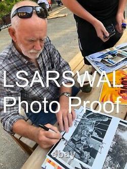 Signed John Lennon Quarrymen Abbey Road Photo Rod Davis Len Garry Colin Hanton