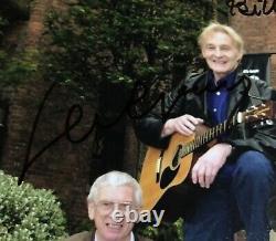 Signed John Lennon Quarrymen Photo Rod Davis Len Garry Colin Hanton Garden Fete