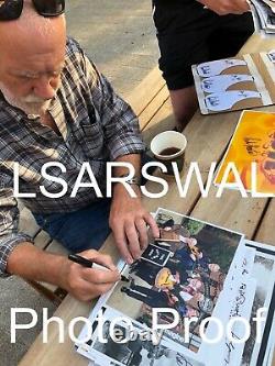 Signed John Lennon Quarrymen Photo Rod Davis Len Garry Colin Hanton Garden Fete