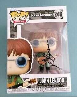 Signed John Lennon Sean Ono Lennon Funko Pop The Beatles Music Legend