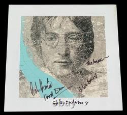 Signed The Beatles John Lennon Related Lennons Liverpool 12x12 Photo Rare