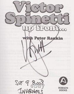 Signed Victor Spinetti Book Autograph Beatles promo John Lennon Paul McCartney