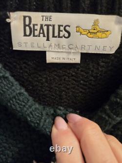 Stella McCartney X The Beatles John Lennon Imagine Unisex Sweater Sz 36 RARE
