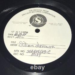 TEST PRESSING Julian Lennon Valotte Vinyl Record John Sean The Beatles Yoko Ono