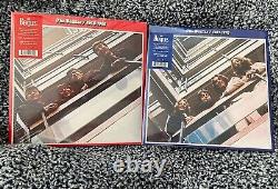 THE BEATLES 1962-1966 1967-1970 6 LP Red & Blue Color Vinyl Set 2023 Now & Then
