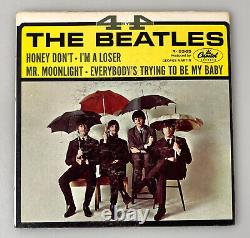 THE BEATLES 4 By 4 Capitol 1965 I'm A Loser Honey Dont Orig Pic Sleeve ONE OWNER