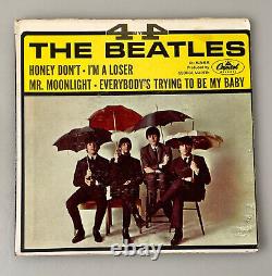 THE BEATLES 4 By 4 Capitol 1965 I'm A Loser Honey Dont Orig Pic Sleeve ONE OWNER