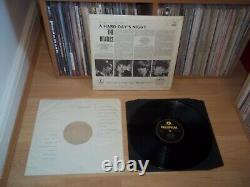 THE BEATLES A Hard Day's Night UK 1964 PARLOPHONE PMC 1230 1st Press LP Top Copy