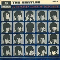 THE BEATLES A Hard Day's Night Vinyl LP Parlophone 1964 Mono 1st John Lennon Pop