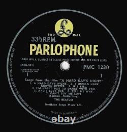 THE BEATLES A Hard Day's Night Vinyl LP Parlophone 1964 Mono 1st John Lennon Pop