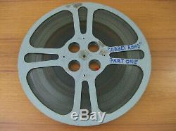 THE BEATLES Abbey Road 16mm FILM Movie on 2 REELS Part of College Triple Feature