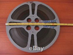 THE BEATLES Abbey Road 16mm FILM Movie on 2 REELS Part of College Triple Feature