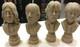 THE BEATLES BUSTS Statue Figure Sculpture John Lennon McCartney Harrison Ringo