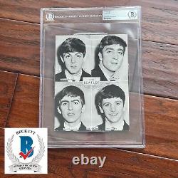 THE BEATLES Beckett BAS Band Signed Promo Photo Autograph John Lennon