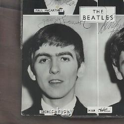 THE BEATLES Beckett BAS Band Signed Promo Photo Autograph John Lennon