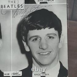 THE BEATLES Beckett BAS Band Signed Promo Photo Autograph John Lennon