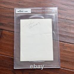 THE BEATLES Beckett BAS Band Signed Promo Photo Autograph John Lennon
