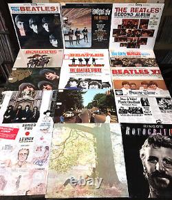 THE BEATLES Collection of 15 LPs STILL SEALED VINTAGE Albums (70'S/80's PRESS)