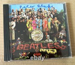 THE BEATLES HAND SIGNED CD Sgt Pepper SIGNED BY THE ARTIST SIR PETER BLAKE