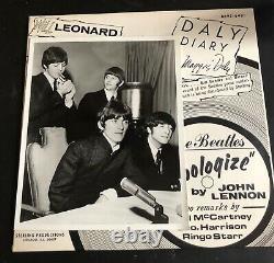 THE BEATLES I APOLOGIZE by JOHN LENNON Sterling Productions 8895-6481 MINT