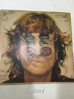 THE BEATLES JOHN LENNON WALLS & BRIDGES MEGA RARE LP RECORD vinyl INDIA VG+