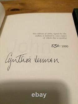THE BEATLES John Cynthia Lennon signed Book. Rare numbered limited edition