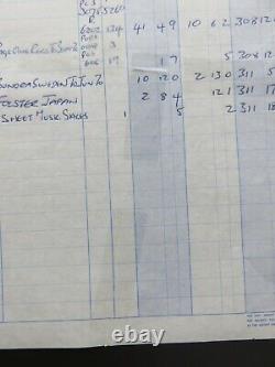 THE BEATLES LENNON McCARTNEY 1970 ROYALTY STATEMENT FOR RUN FOR YOUR LIFE