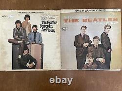 THE BEATLES LP Lot of 36 Record Albums & 14, 7 45 RPM Personal Collection