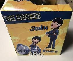 THE BEATLES McFARLANE SATURDAY MORNING CARTOON FIGURES DELUXE SET OF 4 NIP