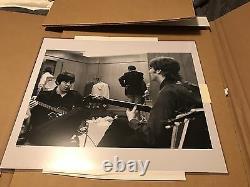 THE BEATLES Paul McCartney John Lennon BACKSTAGE 1966 LIMITED EDITION Photograph