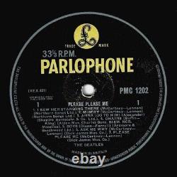 THE BEATLES Please Please Me Vinyl Record LP Parlophone 1963 Mono & John Lennon