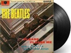 THE BEATLES Please Please Me Vinyl Record LP Parlophone 1963 Mono & John Lennon