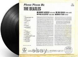 THE BEATLES Please Please Me Vinyl Record LP Parlophone 1963 Mono & John Lennon