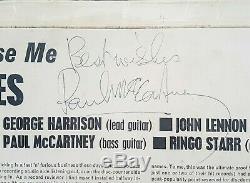 THE BEATLES'Please Please Me' album signed by Paul McCartney & John Lennon