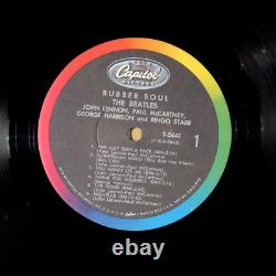THE BEATLES Rubber Soul 1965 1st US MONO LP EX Lennon, McCartney, Harrison