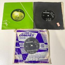 THE BEATLES Vintage Australian Vinyl Record Lot 7 LPs 3 Singles John Lennon