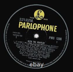 THE BEATLES With The Beatles Vinyl Record LP Parlophone 1963 Mono & John Lennon