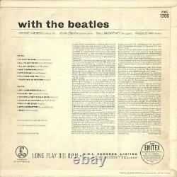 THE BEATLES With The Beatles Vinyl Record LP Parlophone 1963 Mono John Lennon