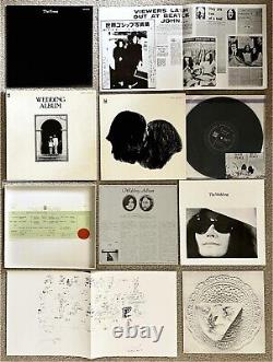 THE JOHN LENON & YOKO ONO WEDDING ALBUM Original ODEON RELEASE withPOSTERS Extras