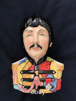 TOBY JUGS. The Beatles. Sgt Pepper. LP. Figure. Music. John Lennon. Vinyl. Bobble head