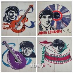 Tea Towels Beatles Ringo Starr John Lennon George Harrison Paul McCartney #269680