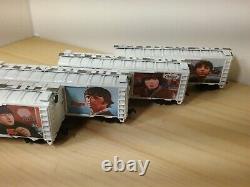 The BEATLES 4 Athearn Ho scale train boxcar set John Lennon Paul McCartney Ringo