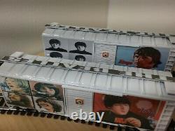 The BEATLES 4 Athearn Ho scale train boxcar set John Lennon Paul McCartney Ringo